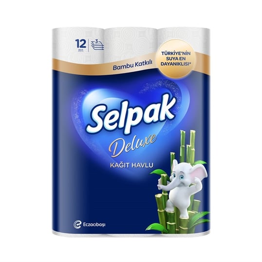 Selpak Bambu Katkılı Havlu 12'Li