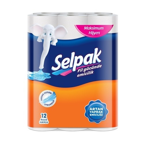 Selpak Havlu 12 Rulo