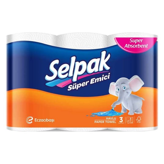 Selpak Kağıt Havlu 3'lü