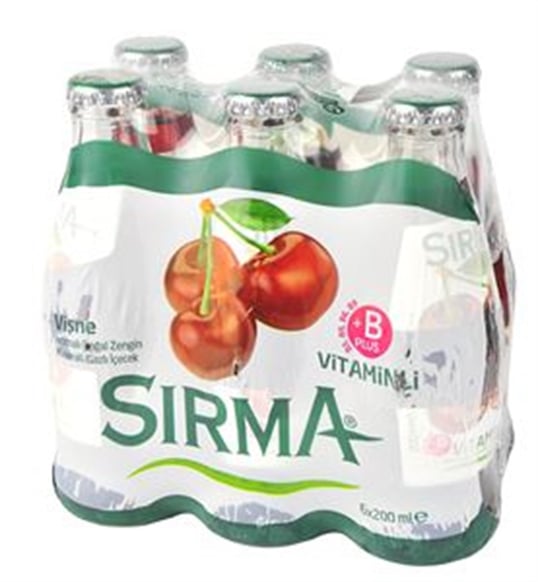 SIRMA AROMALI MADEN SU 6*200 ML-B VİT. VİŞNE
