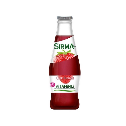 Sırma (Soda-Su) Sırma B Vitaminli Çilekli Maden Suyu 200 ml