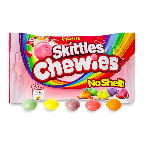 Skittles Fruit & Chewy Sweets, 45g
