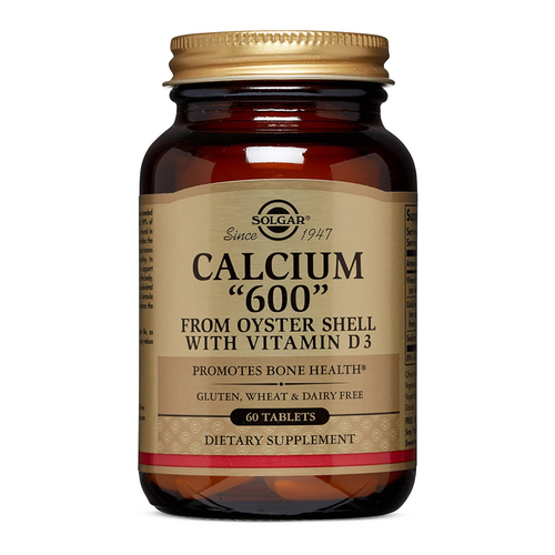 Solgar Calcium 600mg Oyster Shell 60 Tablet