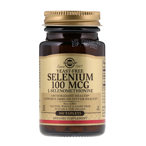 Solgar Selenium 100 mcg 100 Tablet
