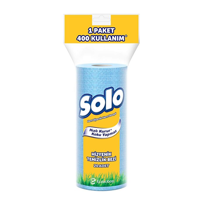 Solo Hijyenik Temizlik Bezi 20'li