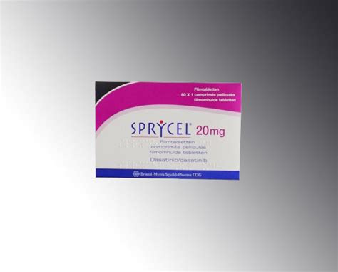 Bristol Myers Squibb İlaç Sprycel 20 mg 60 Tablet