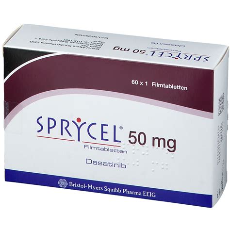 Bristol Myers Squibb İlaç Sprycel 50 mg 60 Tablet