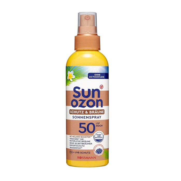 Sunozon Güneş Koruyucu & Bronzlaştırıcı Sprey 50SPF 200 ml