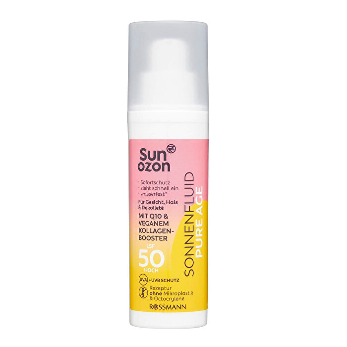 Sunozon Güneş Koruyucu Yüz Kremi Q10 50SPF 50 ml