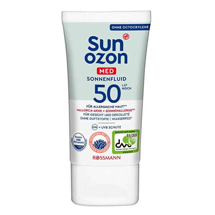 Sunozon MED Güneş Koruyucu Yüz Kremi 50SPF 50 ml