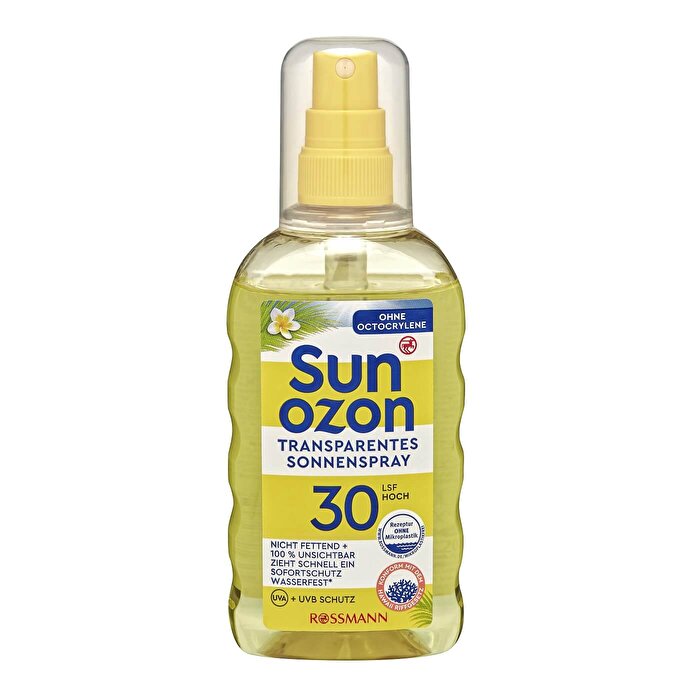 Sunozon Transparan Güneş Koruyucu Sprey 30SPF Hassas Cilt 200 ml