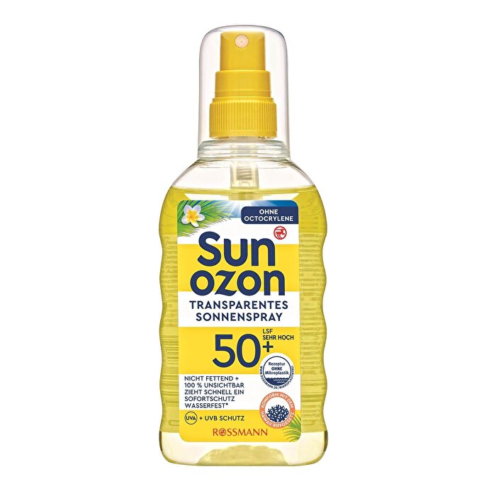 Sunozon Transparan Güneş Koruyucu Sprey 50+SPF 200 ml