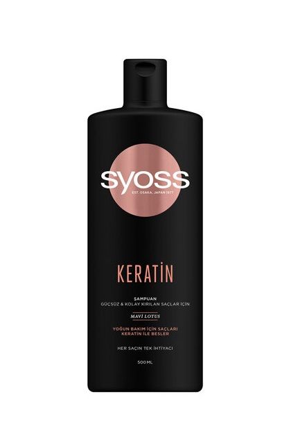Syoss Keratin Bakımı Şampuan 500 Ml