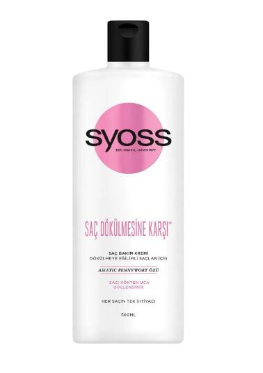 Syoss Saç Dökülmesine Karşı Saç Bakım Kremi 500 Ml