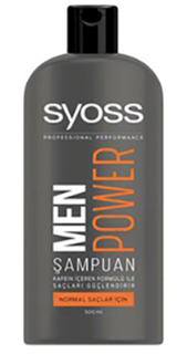 Syoss Şampuan Power Men 500 Ml