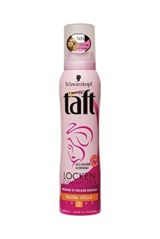 Taft Saç Köpüğü Curl and Flex 150 Ml