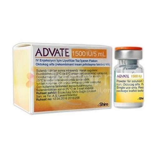 Takeda İlaç Adynovate 1500 IU/2 ml IV 1 Flakon