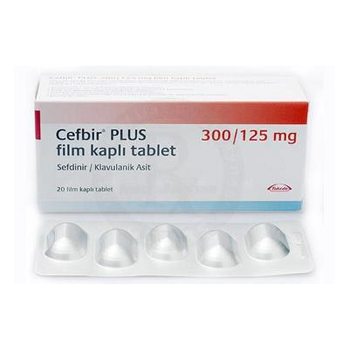 Takeda İlaç Cefbir Plus 300/125 mg 20 Tablet