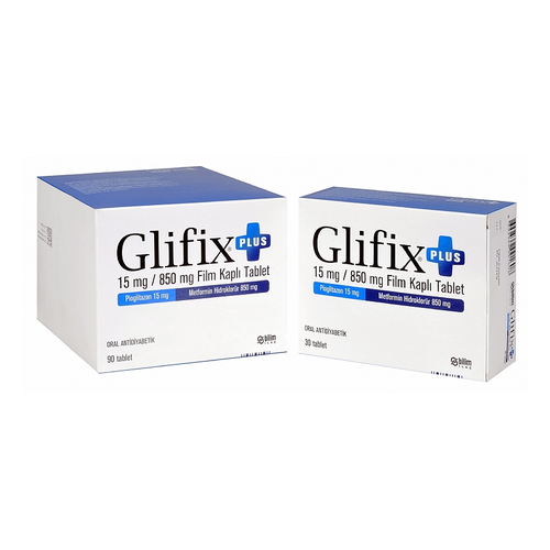 Takeda İlaç Glipiom 15/1000 mg 30 Tablet