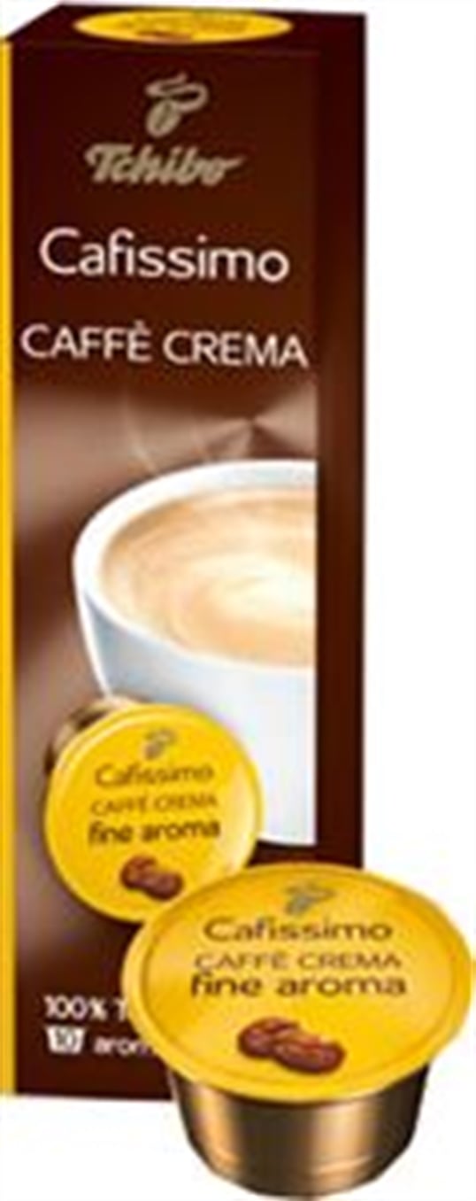 Tchibo Cafissimo Kapsül Kahve Crema Fine 10'lu 7 Gr