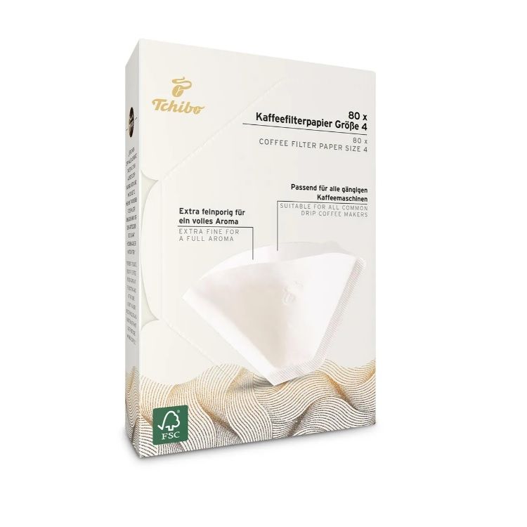 Tchibo Filtre Kahve Kağıdı No:4 80 Adet