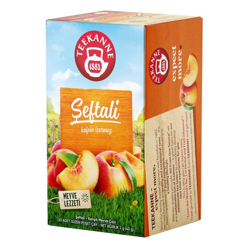 TEEKANNE Şeftali Meyve Çayı 20li 40 G