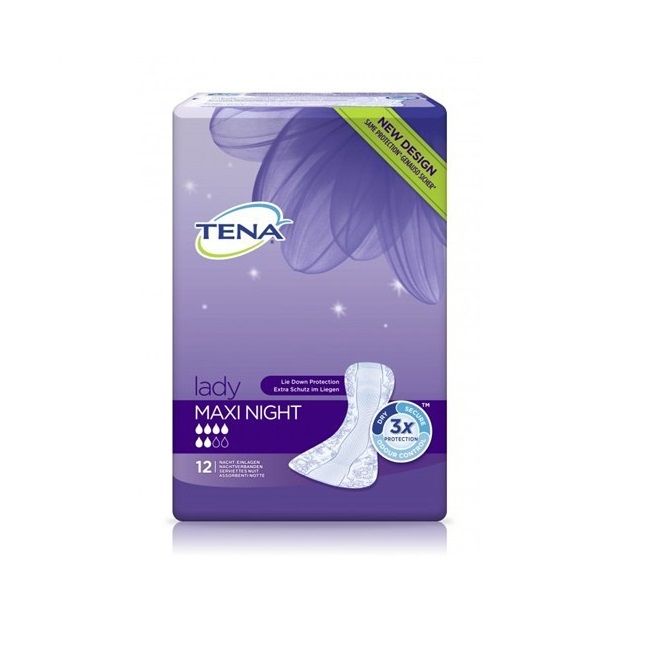 Tena Kadın Mesane Pedi Maxi Gece 12 Adet