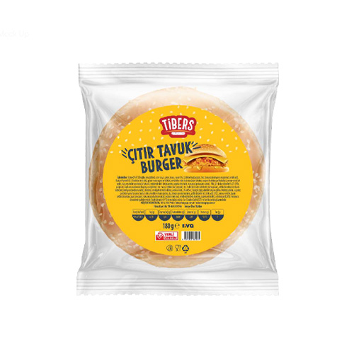Tibers Çıtır Tavuk Burger (180 g)