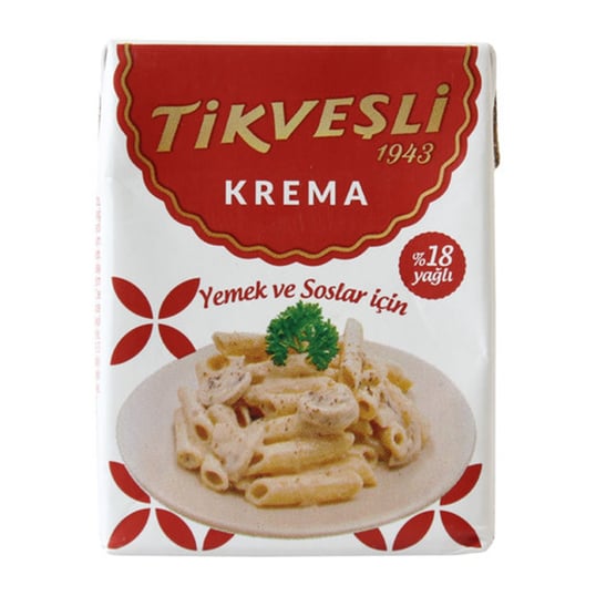 Tikveşli Krema %18 Yağlı 200 Ml
