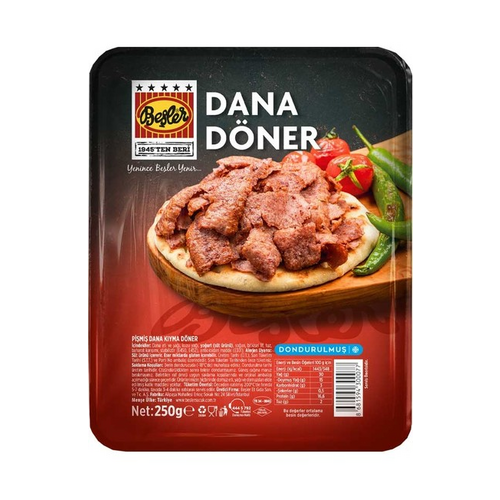 Trakya Et Dondurulmuş Dana Döner 250g