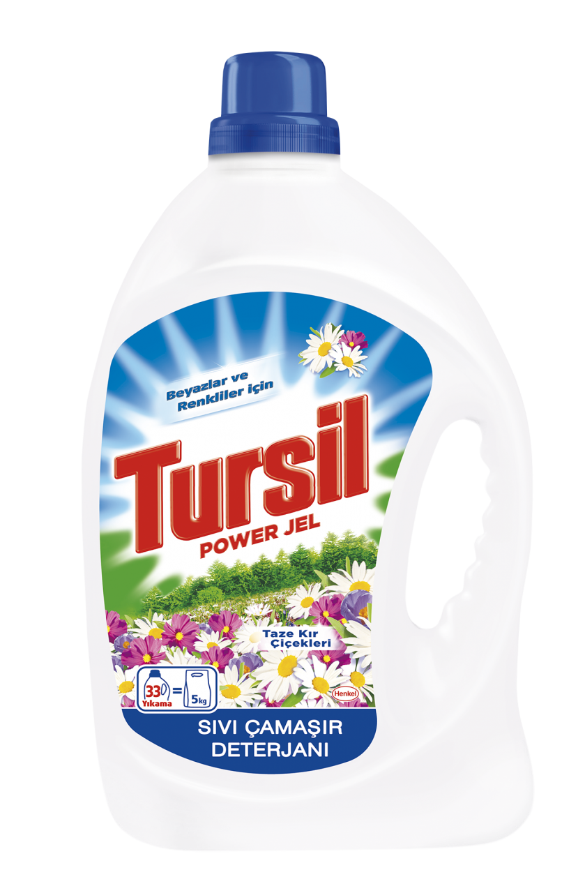 Tursil Jel Taze Kır Çiçekleri 33 Yıkama 2.4 lt