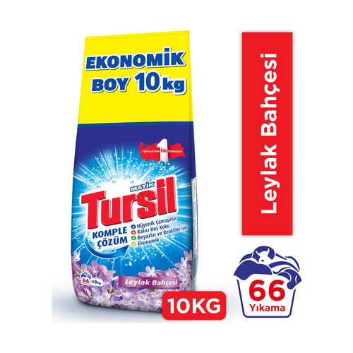Tursilmatik Toz Çamaşır Deterjanı 1,5 kg (10 Yıkama) Leylak Bahçesi