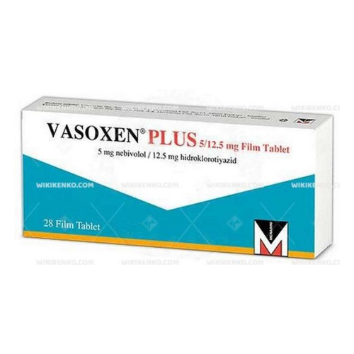Ulagaylar İlaç Vasoxen Plus 5/12.5 mg 28 Tablet