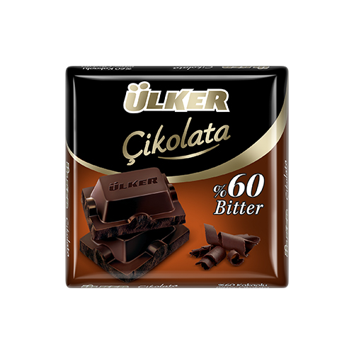 Ülker %60 Bitter Kare Çikolata (60 g)