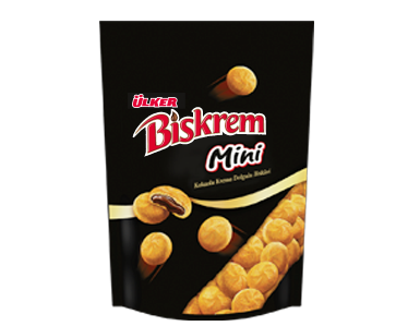 Ülker Biskrem Mini Kakaolu Krema Dolgulu Bisküvi