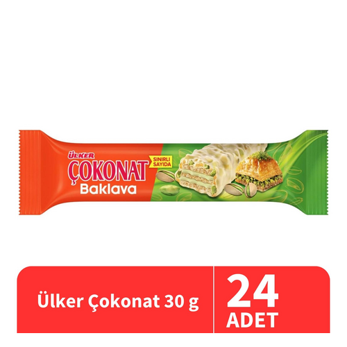 ÜLKER ÇOKONAT BAKLAVA TATINDA 30 GR