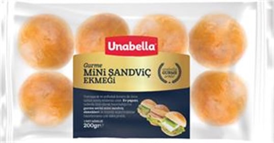 Unabella Gurme Mini Sandviç 200 Gr 8'li