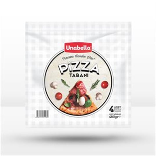 Unabella Pizza Tabanı 480 Gr 4'lü
