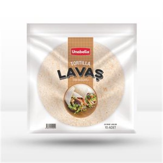 Unabella Tam Buğdaylı Tortilla 650 Gr 10'Lu