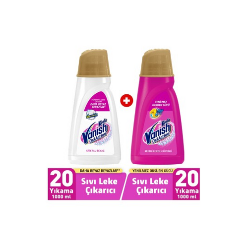 Vanish Kosla Oxi Action Gold Sıvı Leke Çıkarıcı 2000 ml