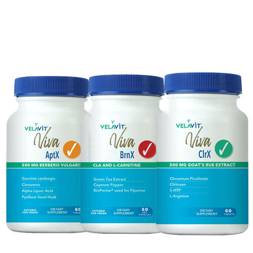 Velavit Viva AptX + BrnX + ClrX Diyet Paketi
