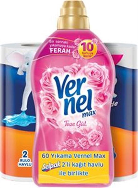 Vernel Max 1440 Ml+Selpak 2 Li Havlu