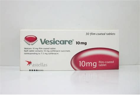 Astellas Pharma İlaç Vesicare 10 mg 30 Tablet