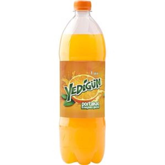 YEDİGÜN GAZOZ 1 LT. - PORTAKAL