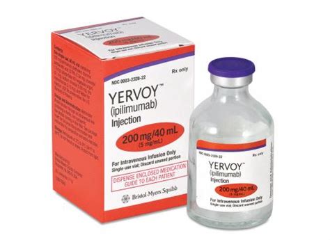 Bristol Myers Squibb İlaç Yervoy 200 mg/40 ml 1 Flakon