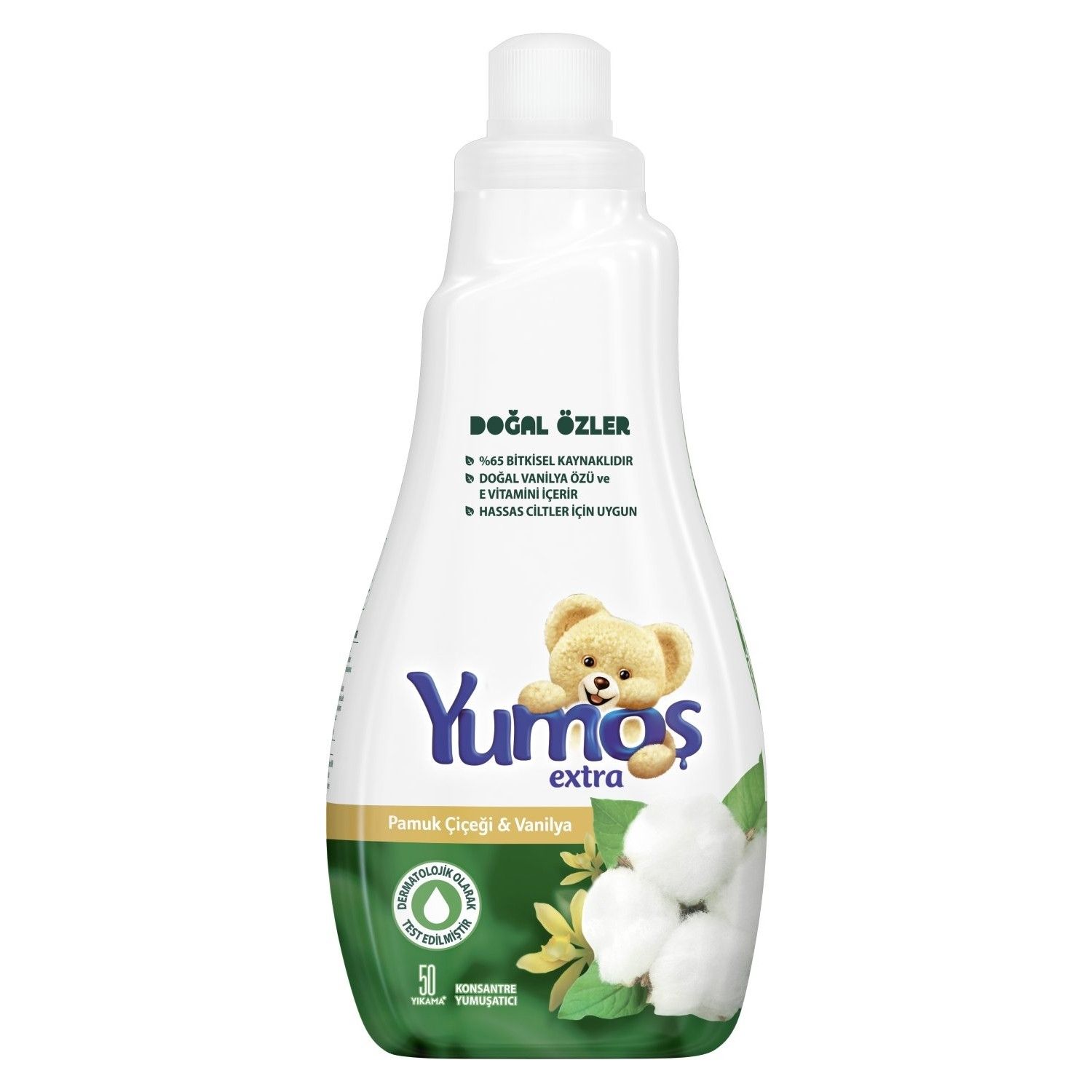 Yumoş Extra Doğal Özler Pamuk Çiçeği & Vanilya 1200 ml 50 Yıkama