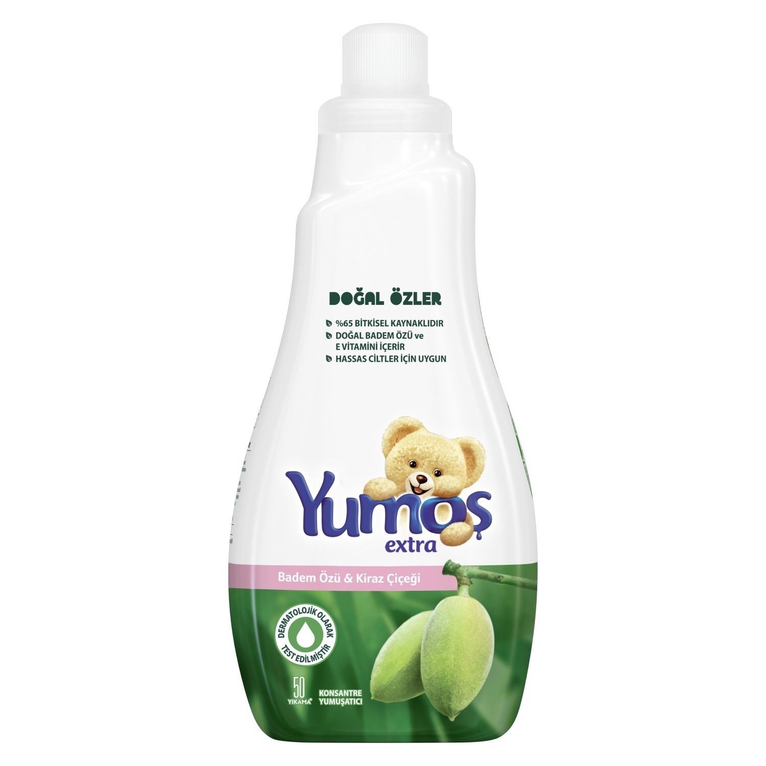 Yumoş Extra Yumuşatıcı Badem Özü & Kiraz Çiçeği 1200 Ml
