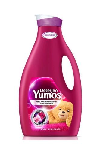 Yumoş Renkli Sıvı Bakım Deterjanı 42 Yıkama 2520 Ml